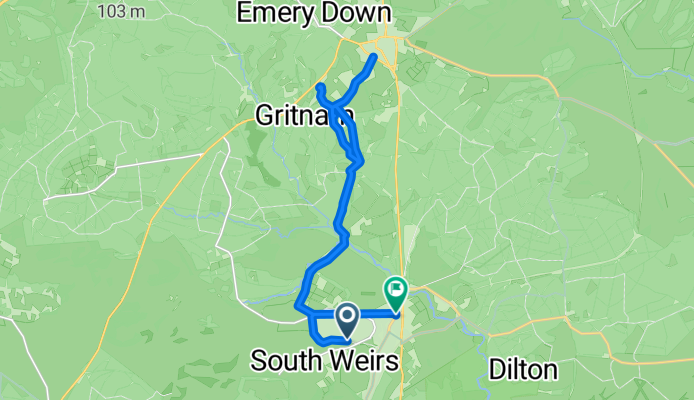 Forest View 5 to Waters Green 7650