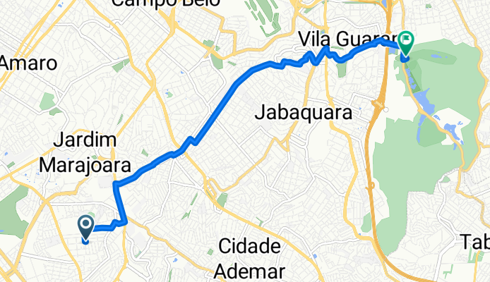 De Rua Francisco Barbosa Lima 312 a Avenida Miguel Estefno 3687