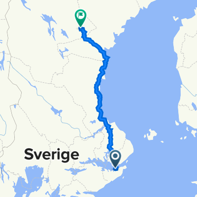 Hägersten - Kälarne via Sundsvall