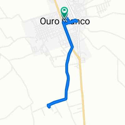 Rua Sebastião Vieira da Rocha, 170–292, Ouro Branco a Rua Coronel Lucena, 695, Ouro Branco