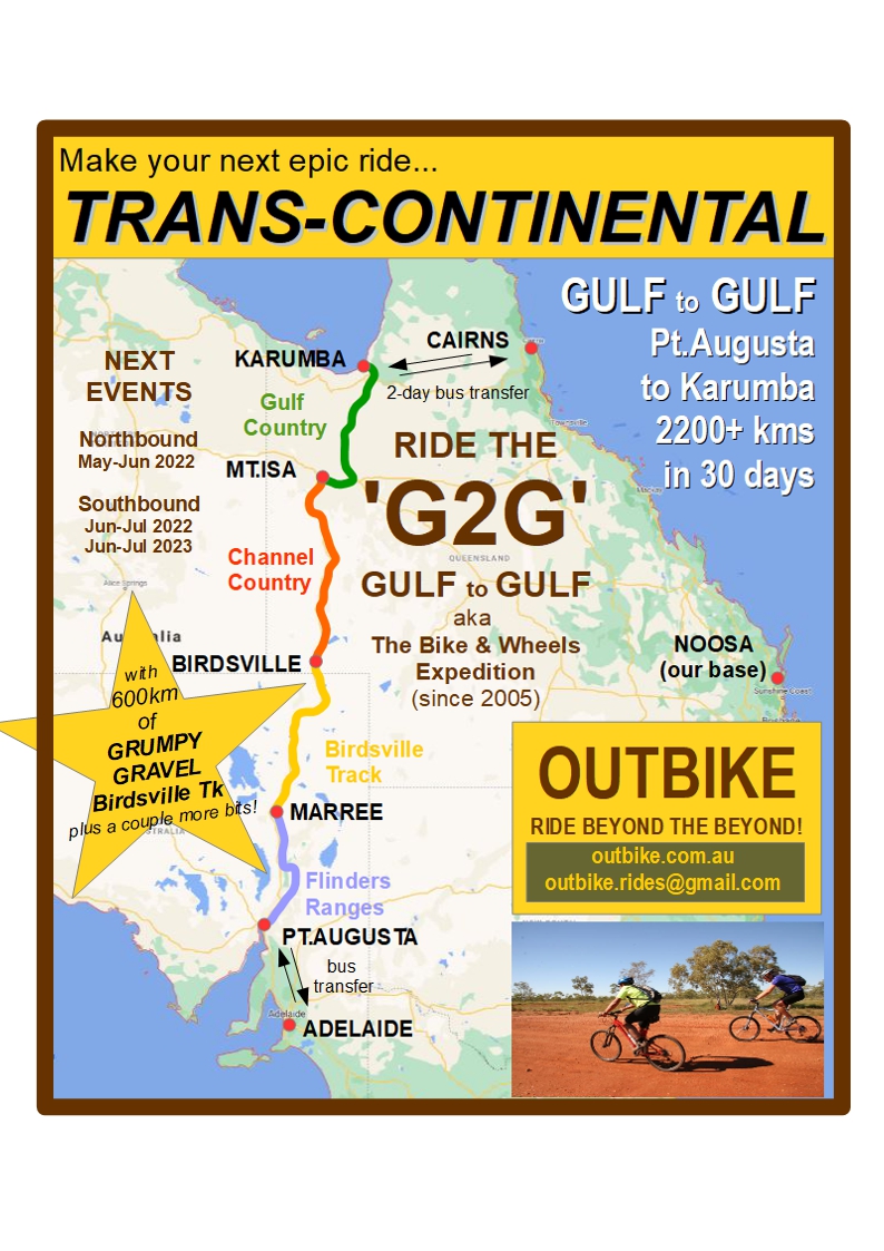 Gulf to Gulf, Day 1, Pt Augusta to Quorn