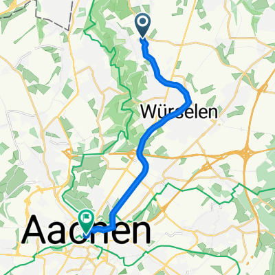Nellessenstraße 37, Würselen nach Markt 40, Aachen