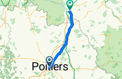 Route in der Bikemap App öffnen