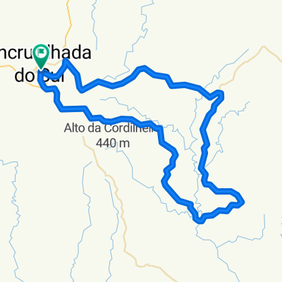 ponte do ladrão, voltando pela capivara e Cerro da Sepultura