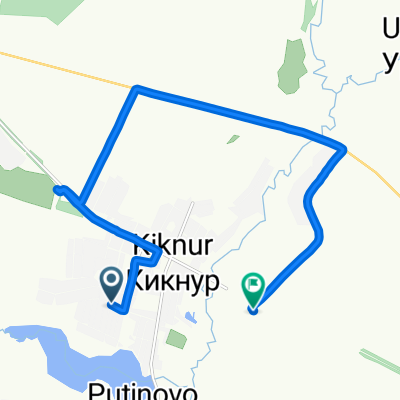 улица Гагарина, 26,  до улица Дорожников, 12, Кикнур