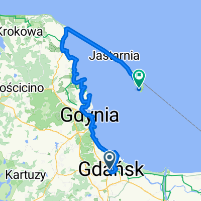 Wały Jagiellońskie 1, Gdańsk do Żeglarska, Hel