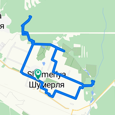 Лесная покатушка