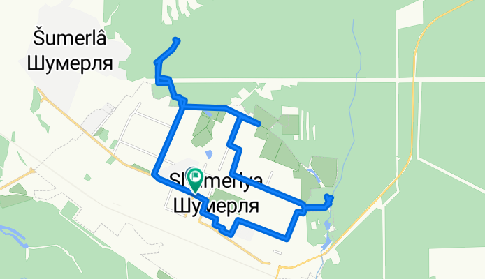 Лесная покатушка