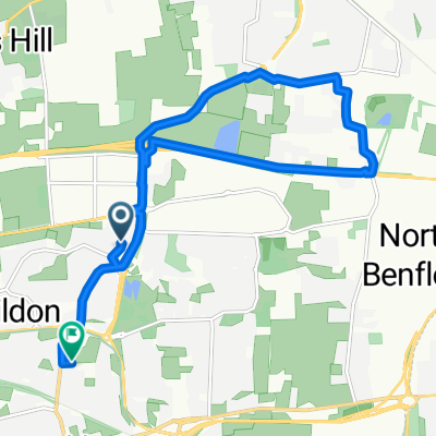 35 Grimston Road, Basildon to Ivy Path, Vange, Basildon