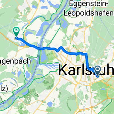 Melitta-Schöpf-Straße 3, Karlsruhe nach Wörth am Rhein