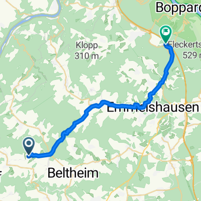 Stilweg 11, Dommershausen nach Alte Römerstraße 19, Boppard
