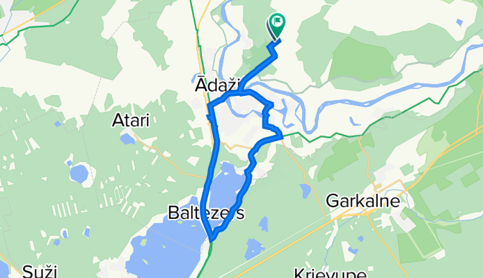 Ādaži, Ādaži to Ādaži, Ādaži