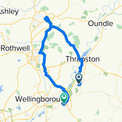 Stanwick Road 11, Raunds to Rushden