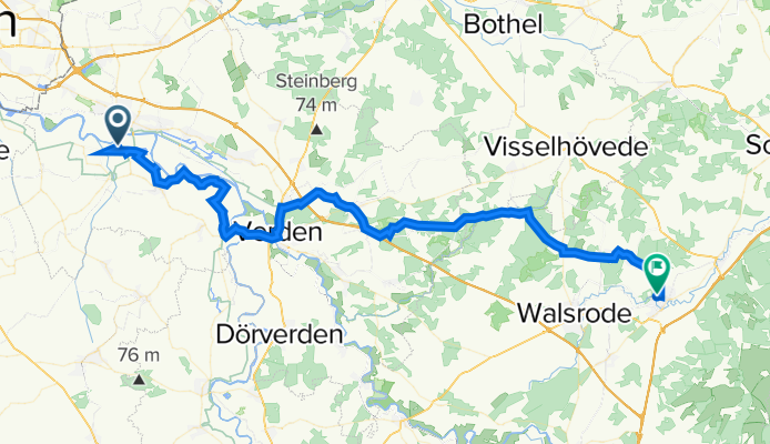 Eißeler Finkenburg 1, Thedinghausen to Idingen 4, Bad Fallingbostel