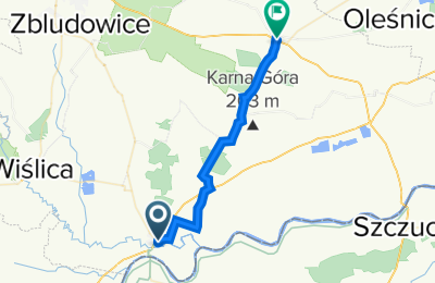 Route in der Bikemap App öffnen