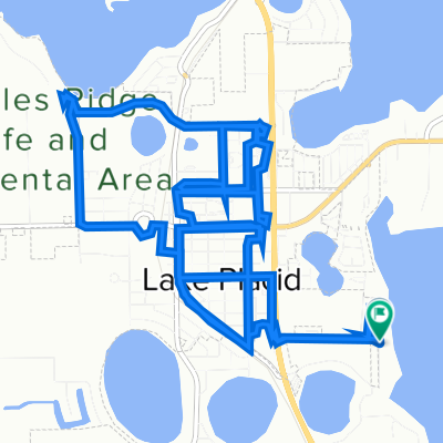 202 Huntley Dr, Lake Placid to 204 Huntley Dr, Lake Placid