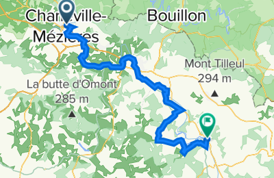Route in der Bikemap App öffnen