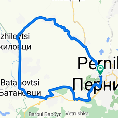Перник - Витановци - Батановци - Перник