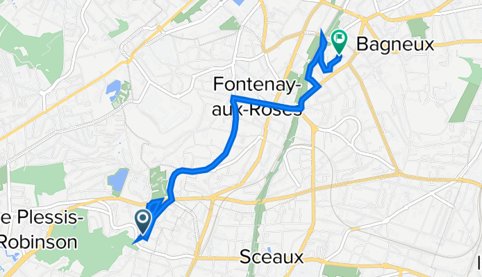 17 Rue Edmond About, Le Plessis-Robinson à 5 Allée des Glycines, Fontenay-aux-Roses