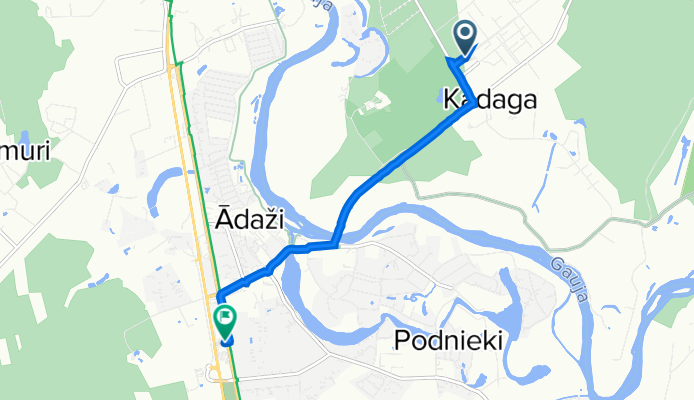 Ādaži, Ādaži to Rīgas gatve 5, Ādaži