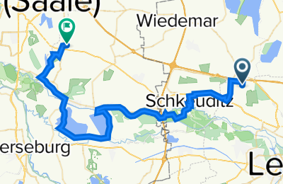 Route in der Bikemap App öffnen