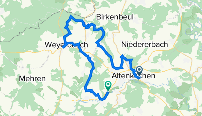 Open this route in Bikemap Web