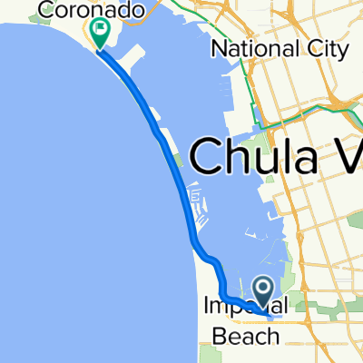 Bayshore Bikeway, San Diego a Silver Strand Bike Path, Coronado