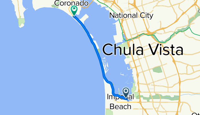 Bayshore Bikeway, San Diego a Silver Strand Bike Path, Coronado