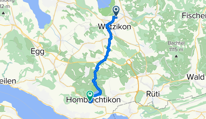 Motorenstrasse 34, Wetzikon ZH nach Lächlerstrasse 23–25.1, Hombrechtikon
