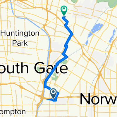 13829 Arthur Ave, Paramount to 1560 S Gerhart Ave, Commerce