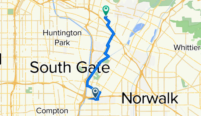 13829 Arthur Ave, Paramount to 1560 S Gerhart Ave, Commerce