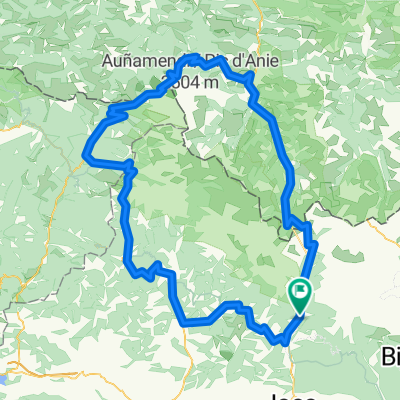 Villanua - Somport - Piedra San Martin - Anso - Hecho - Jasa - Borau - Villanua