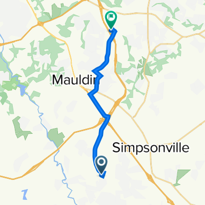 415–499 Hilburn Way, Simpsonville to 201 Brookfield Pkwy, Mauldin