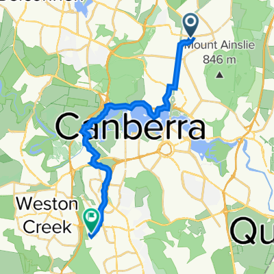 44 Dickson Pl, Dickson to 1 Chifley Pl, Chifley