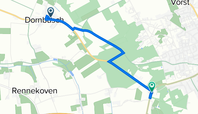 Mühlenheuweg 16, Viersen nach Viersen Süchteln Höhen