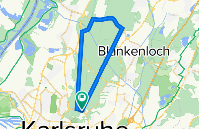 Route in der Bikemap App öffnen