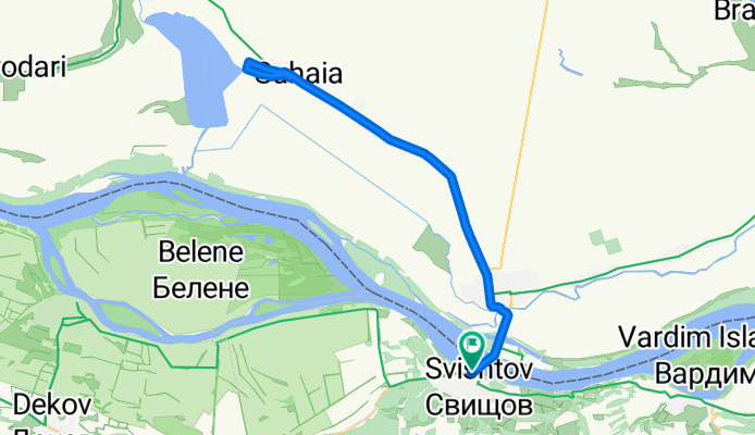 Свищов - Сухая (Румъния)