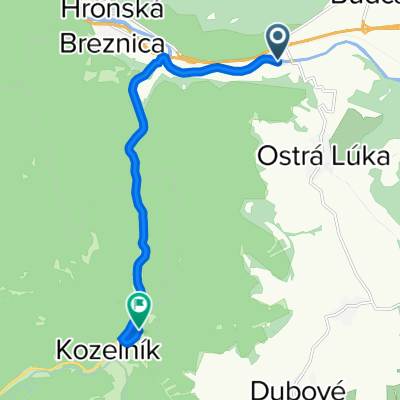 2440, Budča do Kozelník