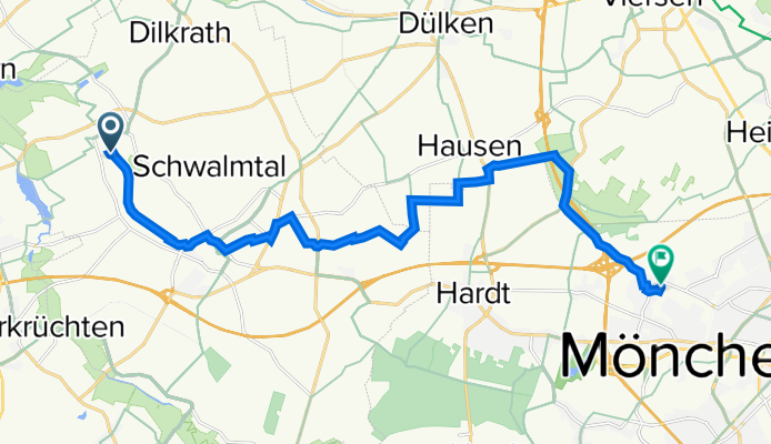 Kockskamp 67, Schwalmtal nach Venner Gasse 13, Mönchengladbach