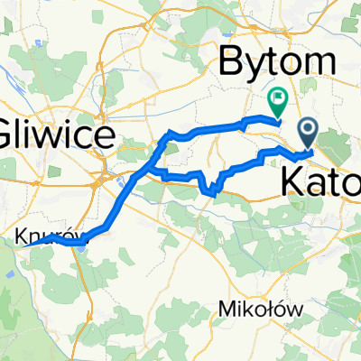 Gałeczki 40, Chorzów do Pokoju 9, Chorzów