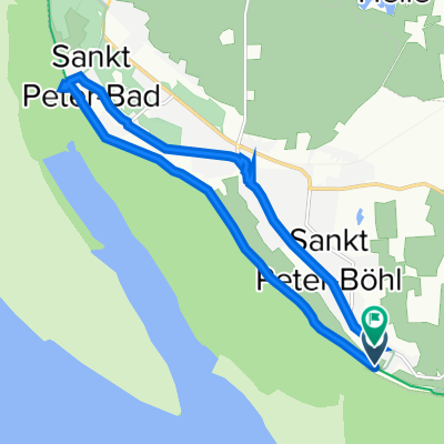 Route nach Böhler Landstraße 183, Sankt-Peter-Ording