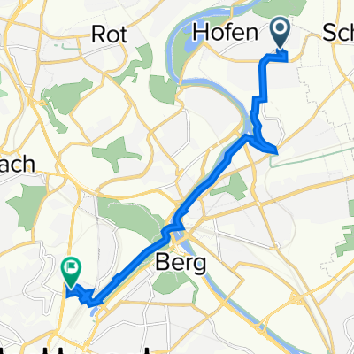 Sturmvogelweg 2, Stuttgart nach Mailänder Platz 8.11B, Stuttgart