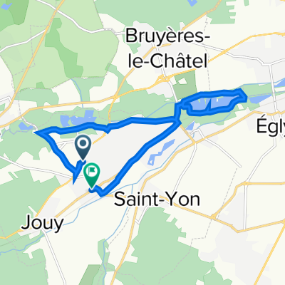 105N Route de Saint-Chéron, Breuillet à 13 Route de Dourdan, Breuillet