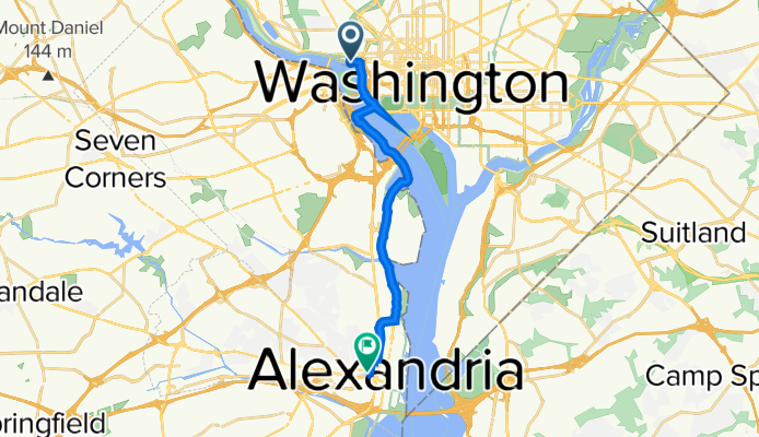 900–944 31st St NW, Washington to 1319 Prince St, Alexandria