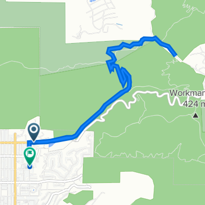 13515 Beverly Blvd, Whittier to 6281–6287 Alta Ave, Whittier