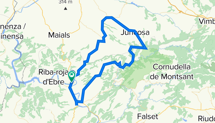 Open this route in Bikemap Web
