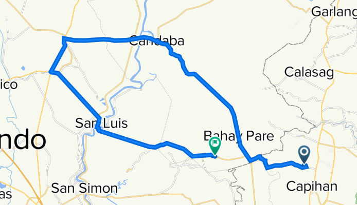 2W7G+5C7, San Rafael to 2V98+F5H, Candaba