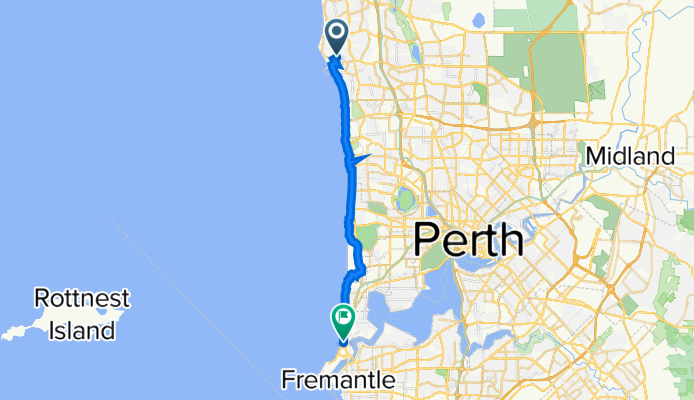 Waterford Drive 175, Hillarys to Leighton Beach Boulevard 1, North Fremantle