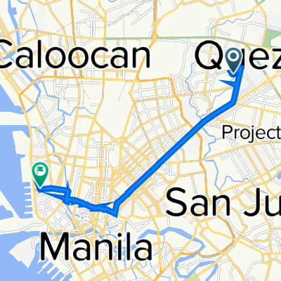 Zorra 66, Quezon City to Moriones Street 1305, Manila