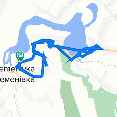 От Т1033, Семенівка до Т1033, Семенівка